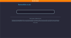 Desktop Screenshot of flatmobile.co.uk