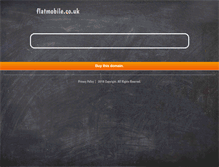 Tablet Screenshot of flatmobile.co.uk
